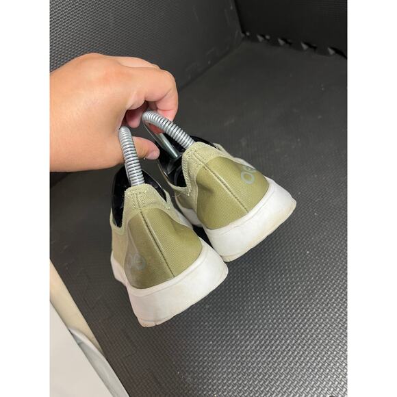 OOFOS OOmg Eezee Low Recovery Shoes Women's Size 9 Sage‎ Green Slip On Sneaker - Picture 6 of 7